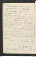 Seite 22, Tagebuch "Spitz a. d. Donau | Paläolithstation u. altbronz. Gräberfeld" (NHMW-PRAE-BBB-49)